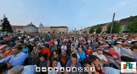 Panorame sferice realizate la concertul Ruzsa Magdi – Presser Gabor