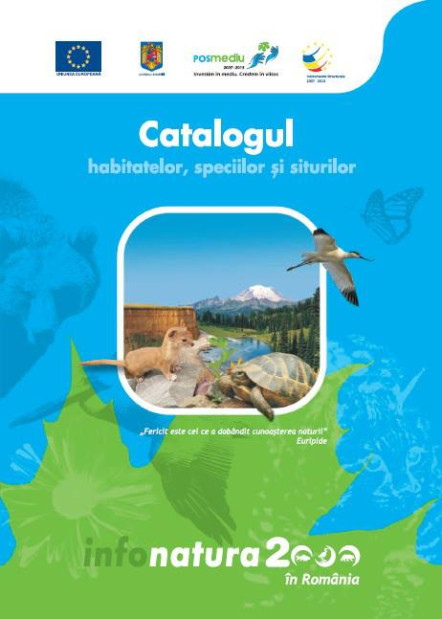 ﻿Catalogul habitatelor, speciilor si siturilor – Info Natura 2000 in Romania