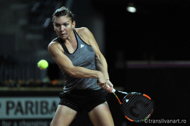 Fed Cup – Fotografii de la antrenamentele echipelor Romaniei si Germaniei