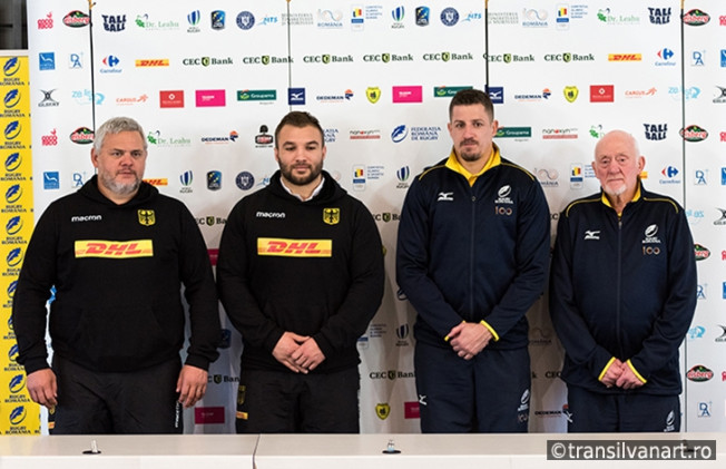 Rugby – Conferinta de presa dinaintea meciului Romania – Germania