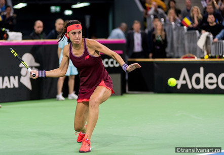 Galerie foto Fed Cup Romania-Canada. Sorana Cîrstea vs Carol Zhao