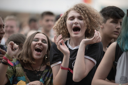 EC fotografii ziua 2. Wolf Alice și-a sărbătorit ziua de naștere la Electric Castle cu o vânătoare de OZN-uri