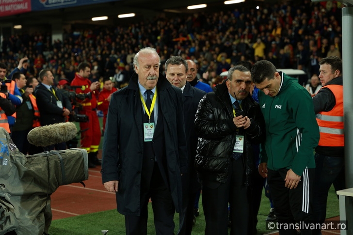 Vicente del Bosque, coach of the National Football Team of Spain