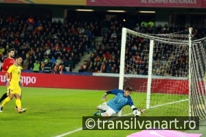 Iker Casillas, the goalkeeper of Spain during a match