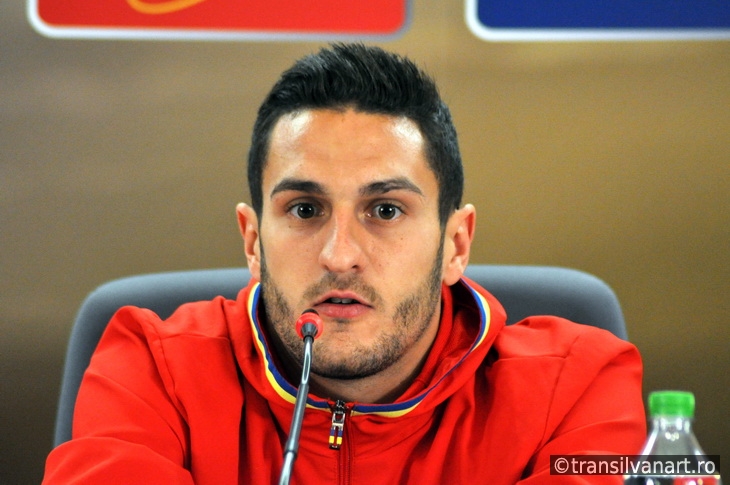 Press conference berfore Romania - Spain friendly football match